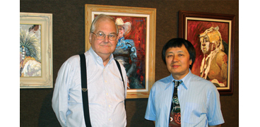 Yan Sun and Dr. Hayden